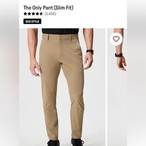 Fabletics - The Only Pant ( Slim Fit) - 30x32